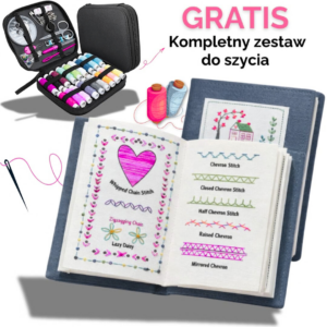 Szyciak - Książka ze ścięgami do haftu